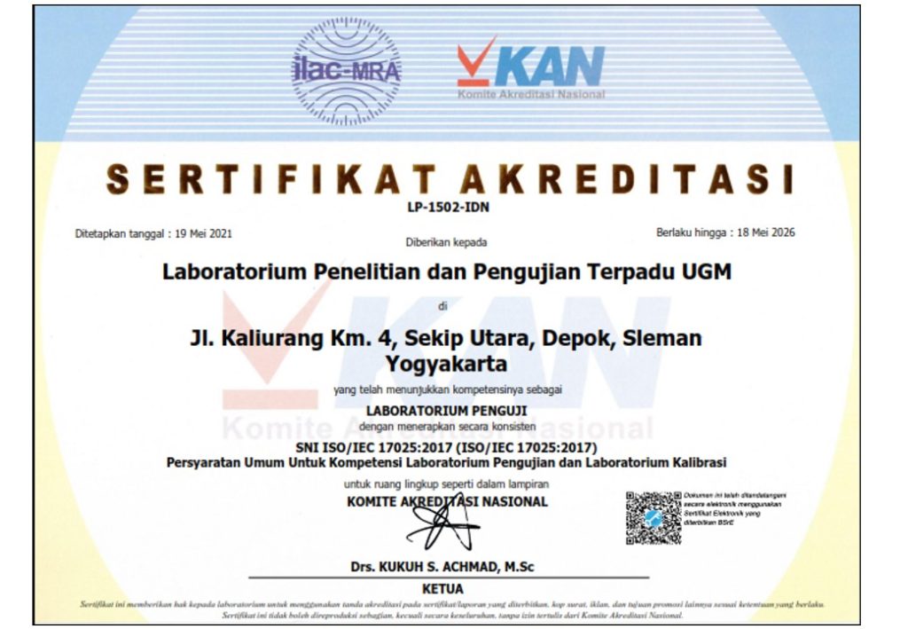 Testing – Laboratorium Penelitian dan Pengujian Terpadu