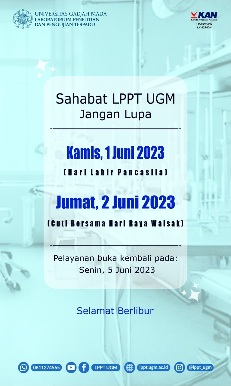 Informasi Layanan LPPT Kamis 1 Juni 2023 Dan Jumat 2 Juni 2023 ...